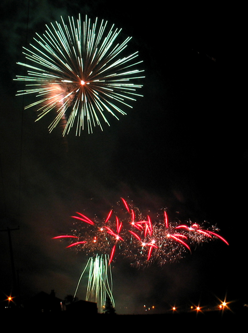 Fireworks display