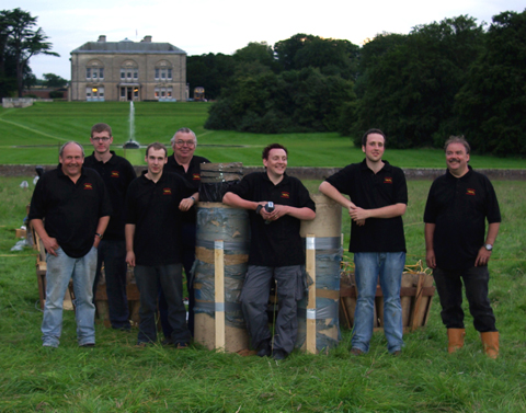 Skyblazers at Sledmere House